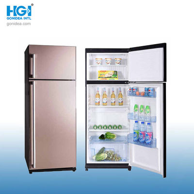 Bcd-468CZ Double porte vitrée haut congélateur vertical réfrigérateurs de grande capacité 468L