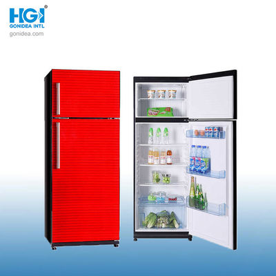 Réfrigérateur en acier inoxydable vertical avec étagères réglables distributeur d'eau Bcd-536