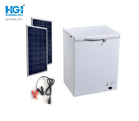 Surgélateur à piles de Gonidea 150AH 24V solaire avec la serrure et la clé