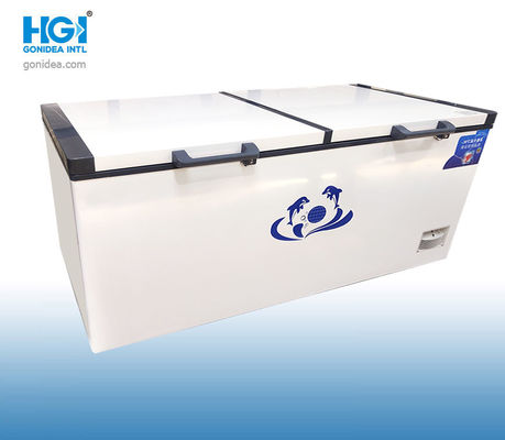 OEM du marché pi3 libres de Frost de coffre de 74 pouces de porte ouverte supérieure profonde de congélateur 23