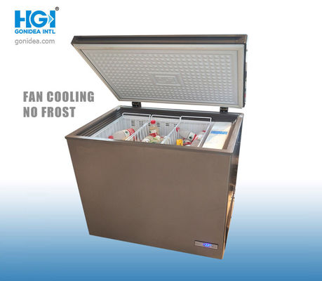 Fan de 230 litres ne refroidissant aucun surgélateur libre de coffre de crème glacée de Frost
