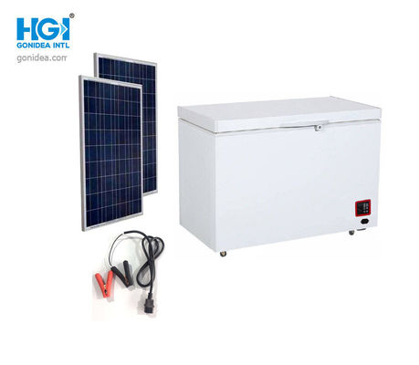 8,8 Cf congélateur rechargeable DC24V d'énergie solaire de 250 litres à piles