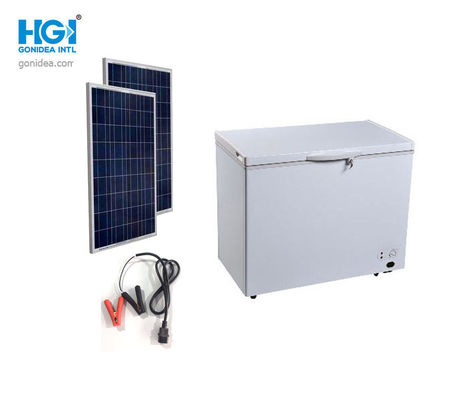 Congélateur actionné solaire de coffre de panneau de Cf de dc 9,3 de HGI 262 litres pour extérieur et à la maison