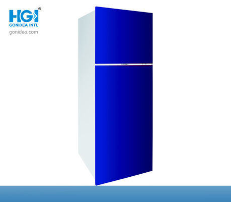 Le réfrigérateur frais direct de porte à deux battants de HGI manuel de congélateur de 14,5 pieds cubes dégivrent