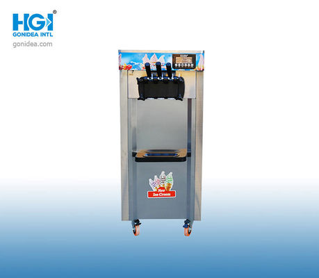 Machine molle commerciale 110V 51.5in R22a de crème glacée de service d'acier inoxydable de SASO