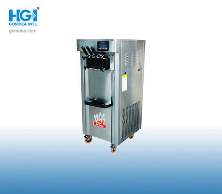 Crème glacée mou automatique de Gonidea faisant la machine pour les affaires 3.3KW 36L/H