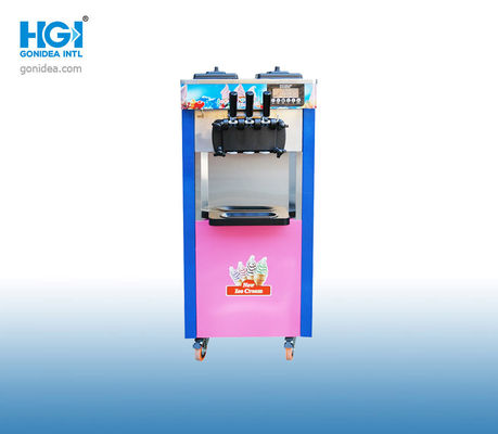 Machine professionnelle 25L/H de crème glacée du restaurant 2300W aucune vibration