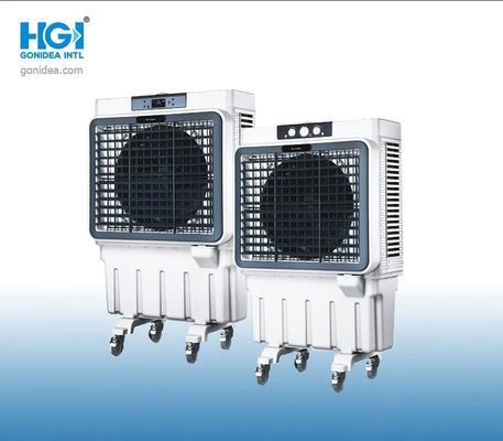 Couleur bleue verticale portative eau-air de refroidisseur d'air de ventilateur de 75 litres