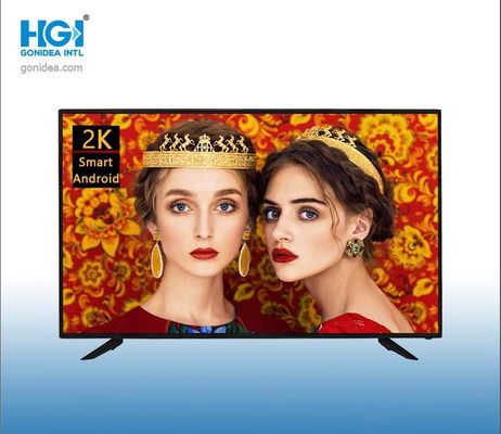 Affichage à cristaux liquides LED 50 écran gâché pleine 1080P HD de Smart de pouce par couleur des télévisions