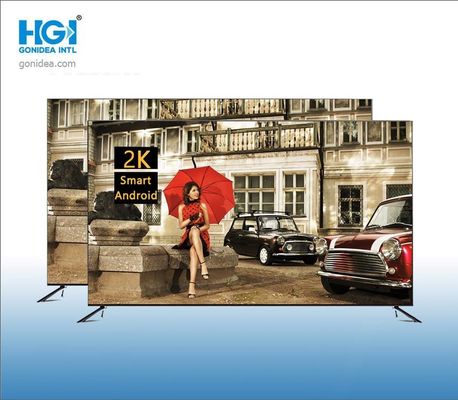 Écran plat bleu 4K LED Smart TV de la dent LED TV 65 pouces
